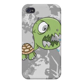 Insane Crazy Turtle  ipod Case Covers For iPhone 4