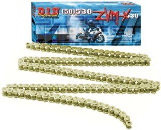 DID 530ZVMXG 120 Gold X Ring Chain with Connecting Link Automotive
