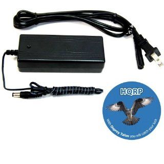 HQRP AC Adapter for iRobot Roomba 531 / 533 / 536 / 537 / 551 / 561 / 563 / 564 / 571 / 577 / 578 / 600 / 611 / 790 [Vacuum Cleaning Robot]; 80501 APS #80701 Power Cord Replacement plus HQRP Coaster Electronics