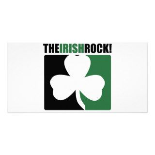 The Irish Rocks Photo Card Template