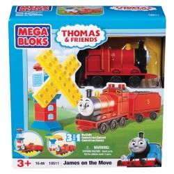 Thomas 3 in 1 Buildable James on the Move Mega Bloks Magic Sets