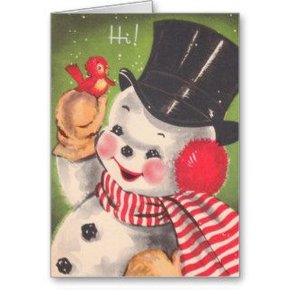 Cute Snowman Card