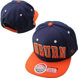 Zephyr Auburn Tigers Super Star 32/5 Os Adjustable Hat   Navy/Orange  Sports Fan Jerseys  Sports & Outdoors
