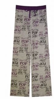 Part Time Popstar Gray Loungepants for girls Clothing