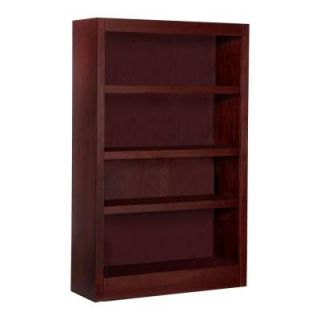 Concepts In Wood Midas Single Wide 4 Shelf Cherry Bookcase MI3048 C
