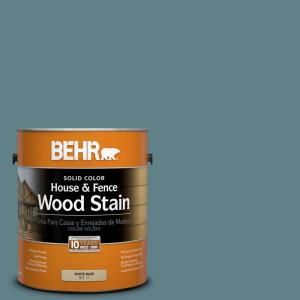 BEHR 1 gal. #SC 113 Gettysburg Solid Color House and Fence Wood Stain 01101