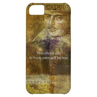 This above all, to thine own self be true QUOTE iPhone 5C Covers