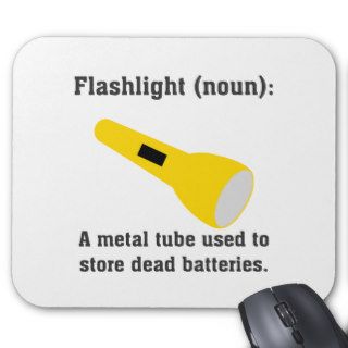 Flashlight definition funny t shirts and more. mouse pad