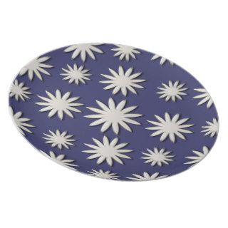 Color Changing Abstract Dinner Plates