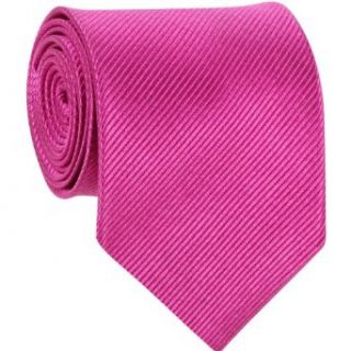 Fushia Solid Color Tie at  Mens Clothing store Neckties