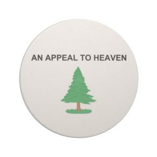 An Appeal To Heaven American Revolution Flag Coasters