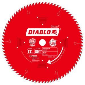 Diablo 12 in. x 80 Tooth Finishing Circular Saw Blade D1280X