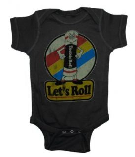 Tootsie Roll Let's Roll Candy Vintage Style Baby Creeper Romper Clothing