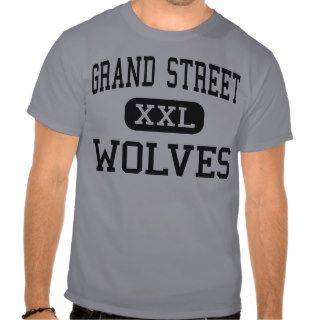 Grand Street   Wolves   Campus   Brooklyn New York T shirts