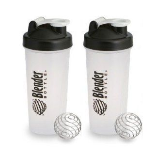 28 Oz. Blender Bottle W/wire Shaker Ball  Pack of 2, Colors may vary Kitchen & Dining