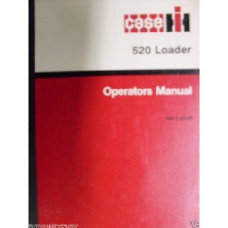 Case 520 Loader OEM OEM Owners Manual Case 520 Books