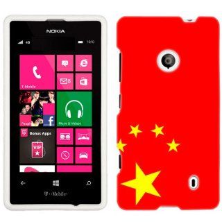 Nokia Lumia 521 Chinese Flag Phone Case Cover Cell Phones & Accessories