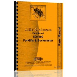 Allis Chalmers I 500, 510, 512, 514, 521 Industrial Tractor/Forklift Parts Manual