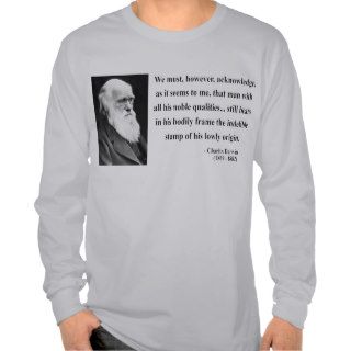 Charles Darwin Quote 1b T Shirt