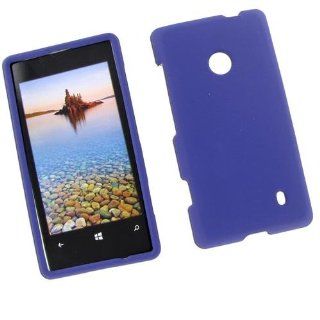 Nokia 520/ 521 (Lumia) Purple Rubber Protective Case Cell Phones & Accessories