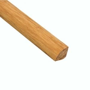 Home Legend Strand Woven Natural 3/4 in. Thick x 3/4 in. Wide x 94 in. Length Bamboo Quarter Round Molding HL41QR