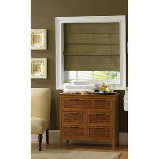 Thyme Thermal Fabric Roman Shade Blinds & Shades