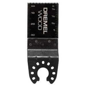Dremel 1 1/8 inch Wide Wood Flush Cut Blade   Oscillating MM460