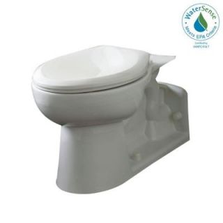 American Standard Yorkville Elongated Pressure Assisted Toilet Bowl Only in White 3701.001.020
