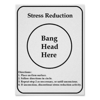 Stress Reduction Posters