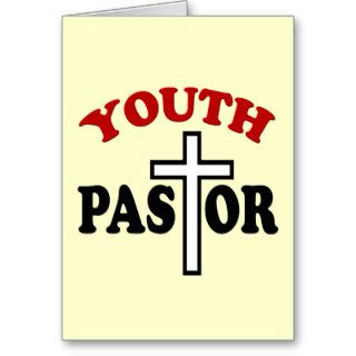 Youth Pastor Greeting Card