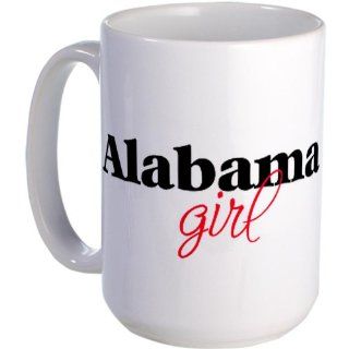  Alabama girl 2 Large Mug Large Mug   Standard Kitchen & Dining