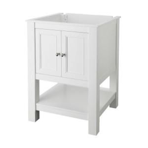 Foremost Gazette 24 in. W x 22 in. D Vanity Cabinet Only in White GAWA2422