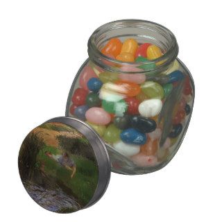 Paul Gauguin Pond with Ducks(Girl Amusing Herself) Jelly Belly Candy Jars