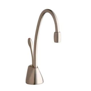 InSinkErator Indulge Contemporary Satin Nickel Instant Hot Water Dispenser Faucet Only F GN1100SN