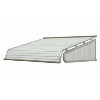 NuImage Awnings 7 ft. 2100 Series Aluminum Door Canopy (16 in. H x 42 in. D) in White 21X7X8401XX05X