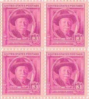 Joel Chandler Harris Set of 4 x 3 Cent US Postage Stamps NEW Scot 980 