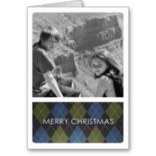 Merry Christmas   Simple Photo Border Cards