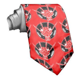 ROLLINGBONEZ III  B/R/W NECKWEAR