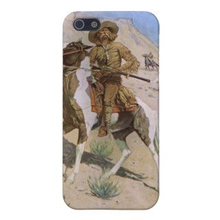 Vintage Cowboy, The Scout by Remington iPhone 5 Cover