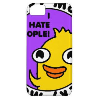 Ducky Momo Hates People iPhone 5C Covers