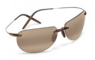 Maui Jim Sunglasses Nakalele H527 26 Rootbeer Copper HCL Bronze Lens Case New Maui Jim Clothing