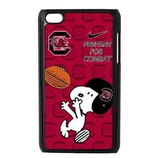 NCAA South Carolina Gamecocks Funny Snoopy Nike Logo Hard Cases Cover for Ipod Touch 4th Gen   Players & Accessories