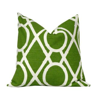 Grass Green Bamboo Decorative Throw Pillow Throw Pillows
