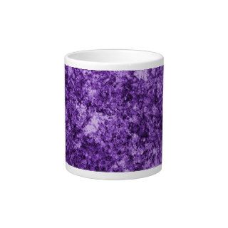 Purple Grungy Abstract Design Extra Large Mugs