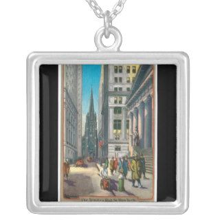 Old Trinity & Wall Street, New York Necklace