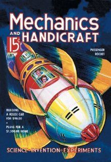 "Mechanics And Handicraft Passenger Rocket" Print (Canvas 20x30)  