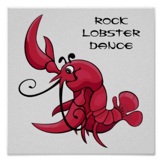 Rock Lobster Dance Posters