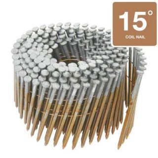 Hitachi 2 1/2 in. x 0.131 Gauge Wire 2.4M Bright Angled Smooth Shank Framing Nails 2,400 per Box 12236H