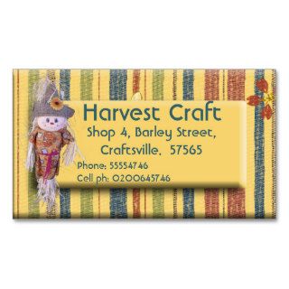 Harvest Craft Business Card ll