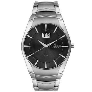 Skagen Men's 531XLSXM Steel Collection Stainless Steel Gray Dial Watch Skagen Watches